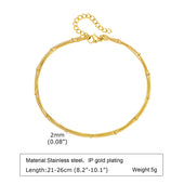 Stainless Steel Lucky Evil Eye Anklet Bracelet for Women, Blue Eye Beaded Chain Foot Anklets Summer Beach Lucky Amulet Gift