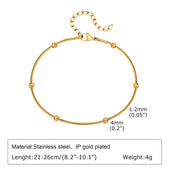 Stainless Steel Lucky Evil Eye Anklet Bracelet for Women, Blue Eye Beaded Chain Foot Anklets Summer Beach Lucky Amulet Gift