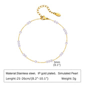 Stainless Steel Lucky Evil Eye Anklet Bracelet for Women, Blue Eye Beaded Chain Foot Anklets Summer Beach Lucky Amulet Gift